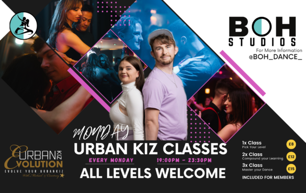 Urban Kiz classes Bournemouth